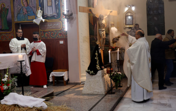 Strike Hits Gaza’s Only Catholic Church